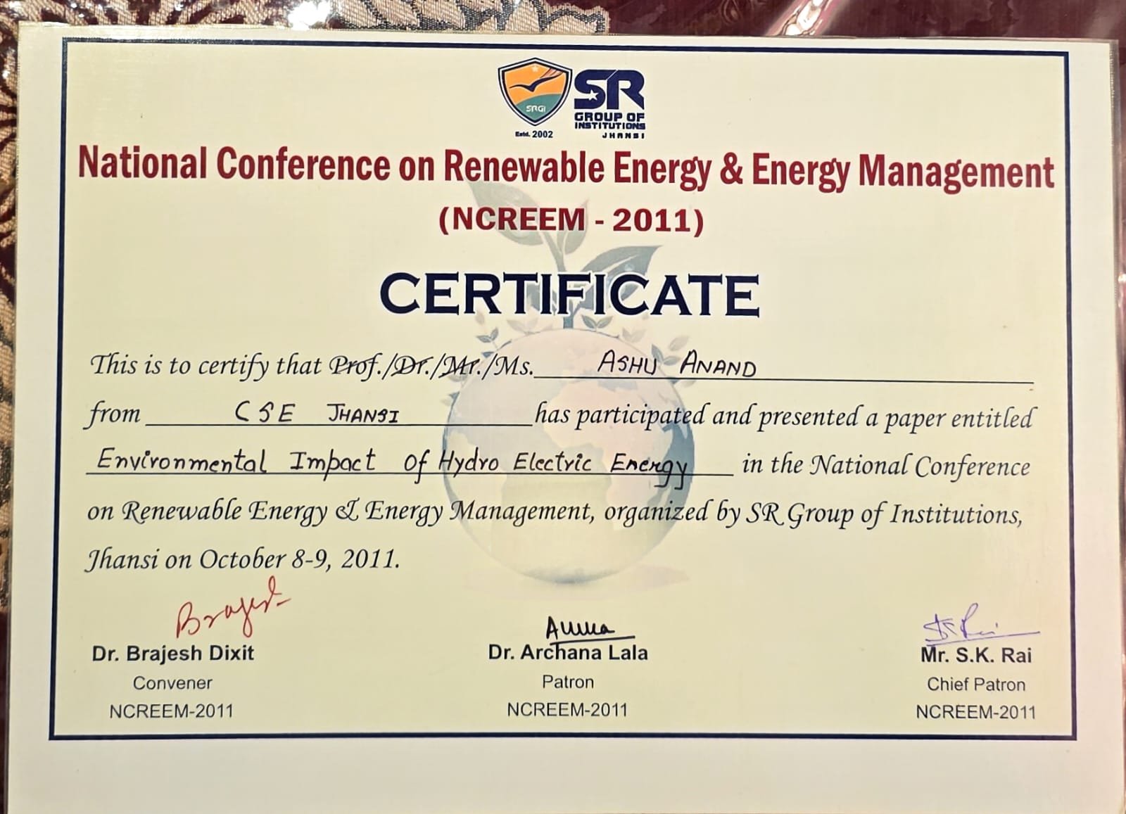 Certificate 7
